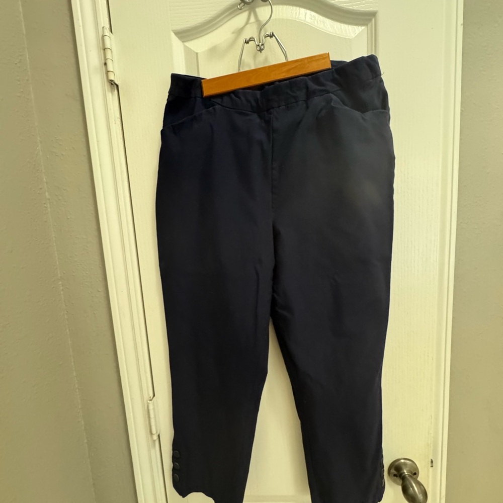 Tribal Women's Navy Trousers
